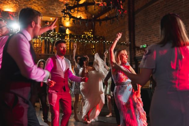 Private Event enjoying the DJ in Wiltshire